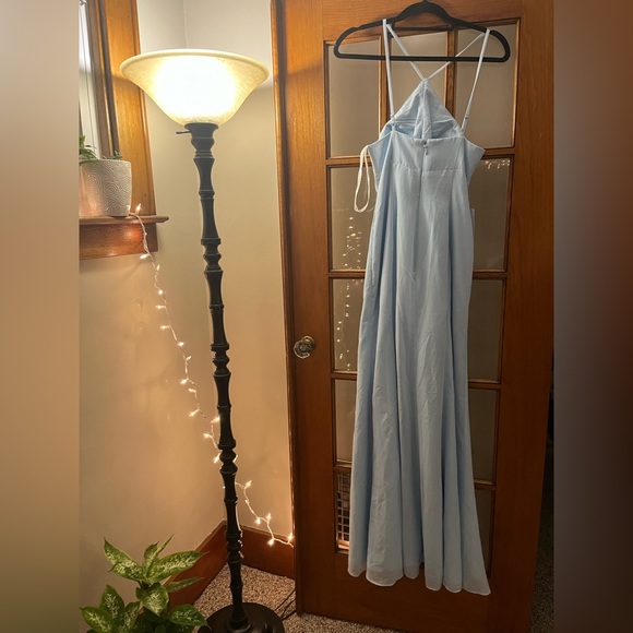 Azazie Sky Blue Livy - Picture 9 of 9